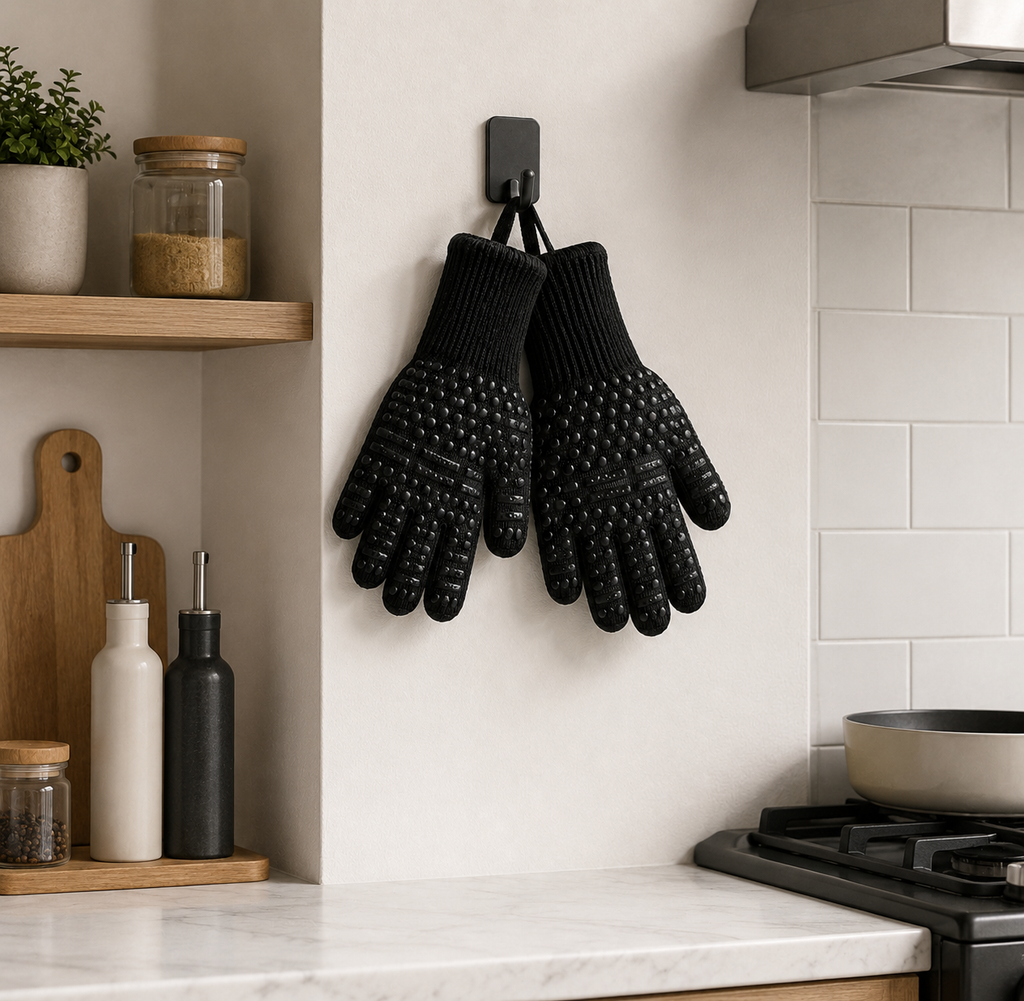Heat-Resistant grilling gloves