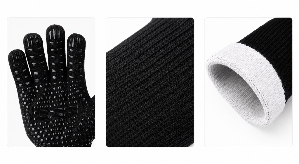 Heat-Resistant grilling gloves