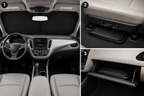 Foldable Car Windshield Sun Shade (skeletons)