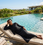 Women Burkini Swim Dress Pants Set