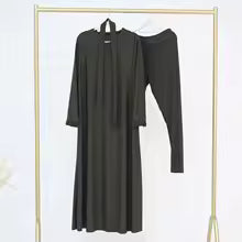 Women burkini Swim Dress Pants Set Swimwear